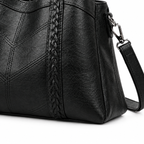 The Merritt Everyday Tote - Black - Detail