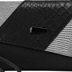 The Estelle Foldover Evening Clutch - White textured - White textured · Closure and panels